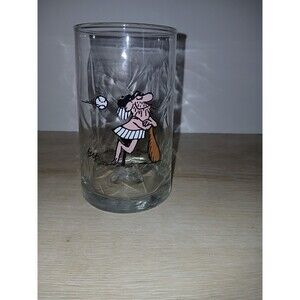 Arby's BC Glass Ice Age Collectors Series Baseball B.C. 1981 Comic Strip Vintage